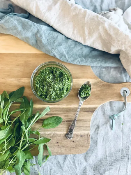 Hemmagjord pesto