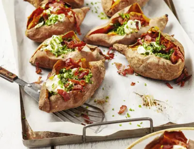 Bakad sötpotatis