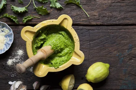 Hemmagjord pesto