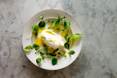 Hemmagjord gräddglass