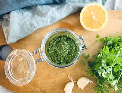 Hemmagjord pesto