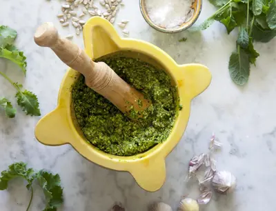 Hemmagjord pesto